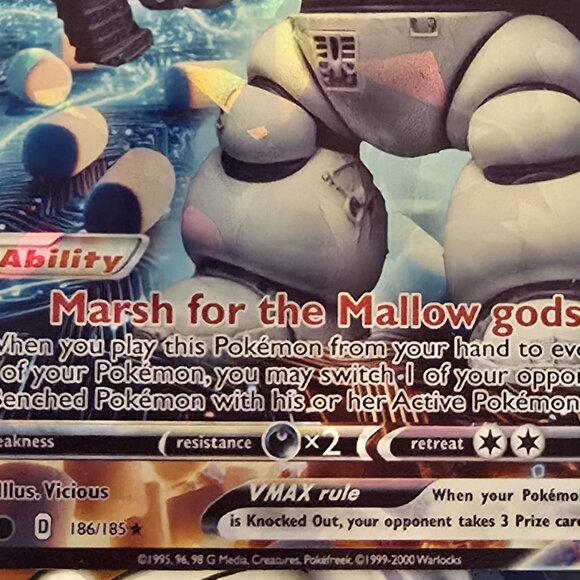 Ghostbusters - Solar Squish Sentinel pokemon card - Stay Puft Marshmallow Man - Picture 7 of 9
